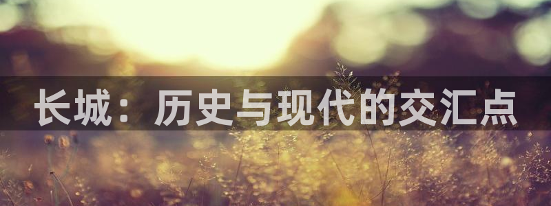 海角社区更新：长城：历史与现代的交汇点